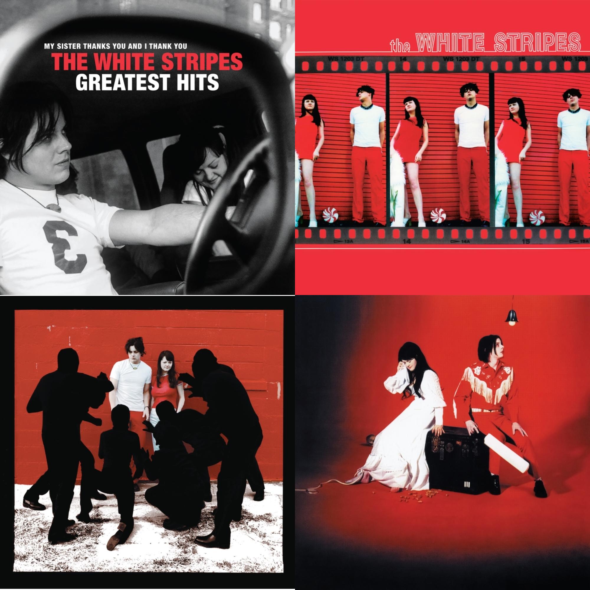 White Stripes Greatest Hits & White Stripes & White Blood Cells & Elephant