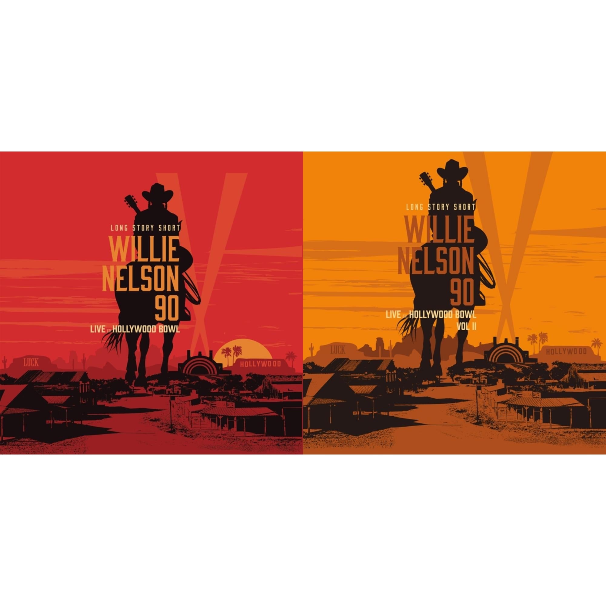 Long Story Short: Willie 90: Live At The Hollywood Bowl Vol. 1 (2LP) & Long Story Short: Willie Nelson 90 - Live At The Hollywood Bowl Vol. Ii (2LP/150G)
