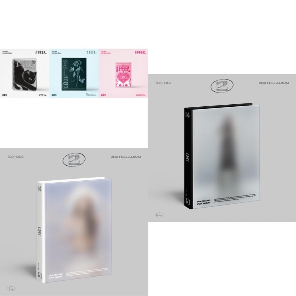 This is a 3 CD SKU bundle.
1.This CD is brand new.Format: CDThis item's title is: 2 (0 Ver.)Artist: I-DleBarcode: 196922754012Release Date: 3/1/2024
2.This CD is brand new.Format: CDThis item's title is: 2 (1 Ver.