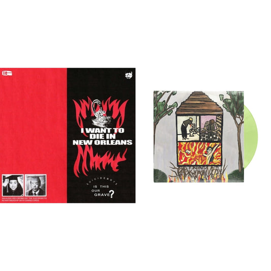 This is a 2 LP Vinyl SKU bundle.
1.This LP Vinyl is brand new.Format: LP VinylMusic Style: TrapThis item's title is: I Want To Die In New Orleans (Silver LP Vinyl)Artist: $Uicideboy$Label: G*59 RecordsBarcode: 842812109140Release Date: 1/3/2022
2.This LP Vinyl is brand new.