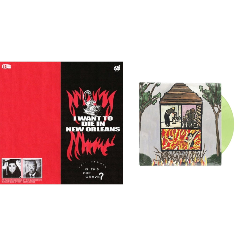 Long Term Effects Of Suffering (Glow Green LP Vinyl) & I Want To Die In New Orleans (Silver LP Vinyl)