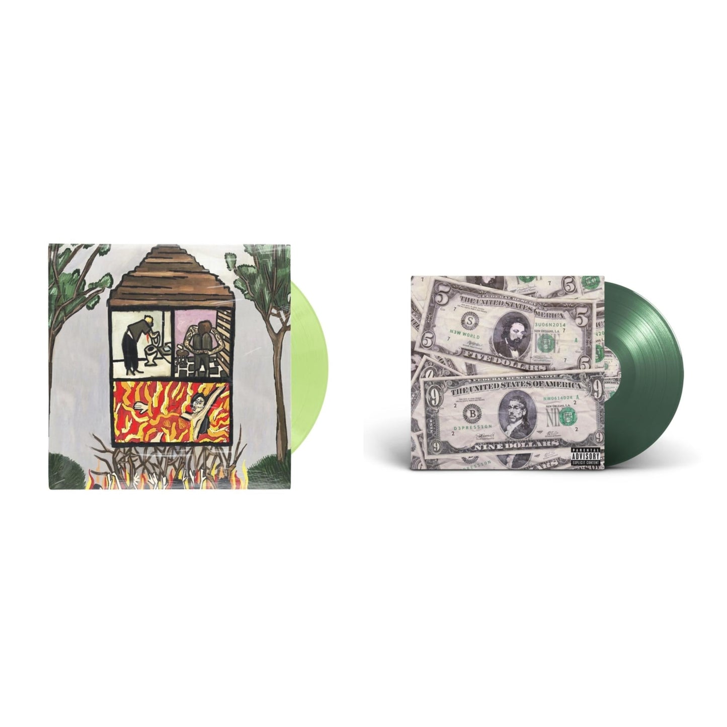 This is a 2 LP Vinyl SKU bundle.
1.This LP Vinyl is brand new.Format: LP VinylMusic Style: Cloud RapThis item's title is: Long Term Effects Of Suffering (Glow Green LP Vinyl)Artist: $Uicideboy$Label: G*59 RecordsBarcode: 196292283754Release Date: 5/13/2022
2.