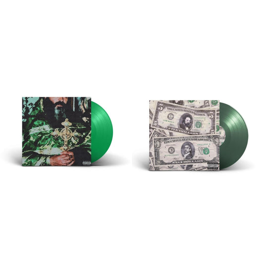 This is a 2 LP Vinyl SKU bundle.
1.This LP Vinyl is brand new.Format: LP VinylMusic Style: Cloud RapThis item's title is: Sing Me A Lullaby My Sweet Temptation (Green LP Vinyl)Artist: $Uicideboy$Label: G*59 RecordsBarcode: 196925411752Release Date: 4/28/2023
2.