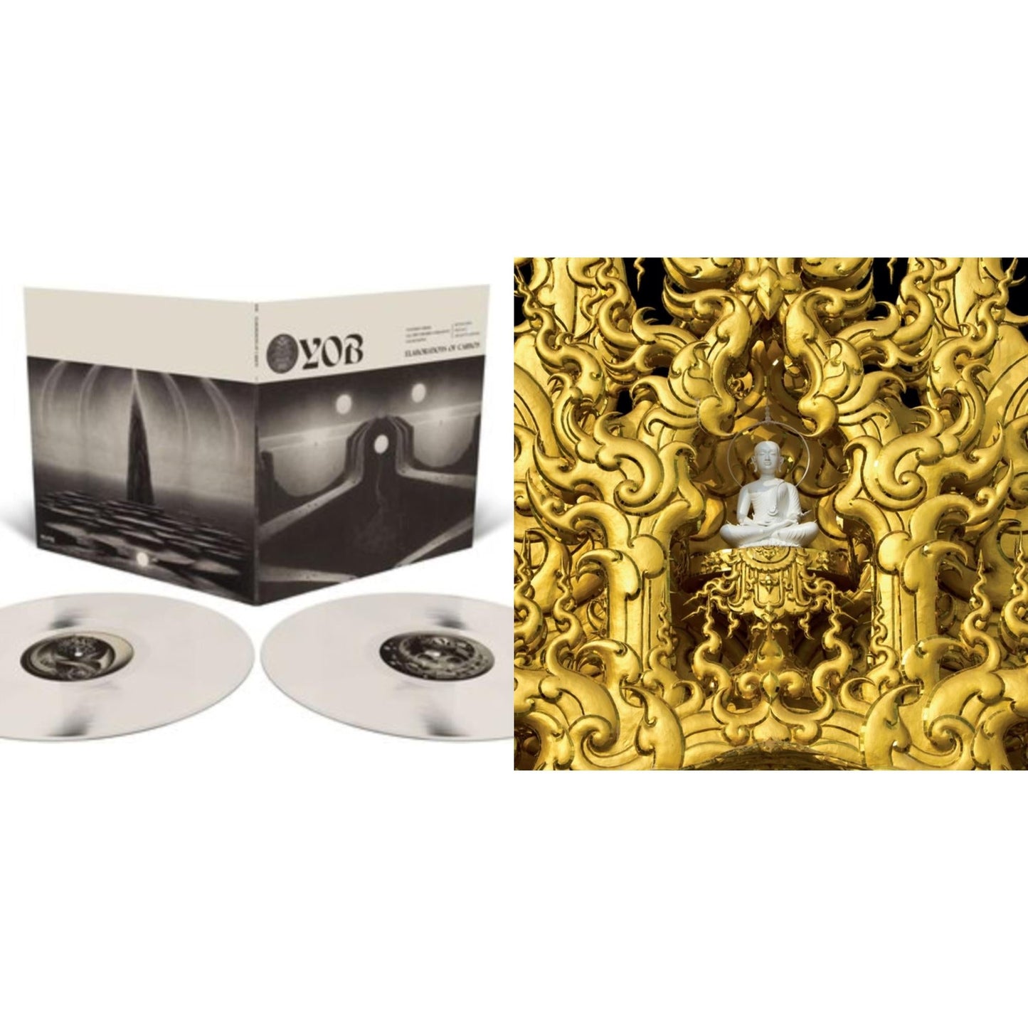 This is a 2 LP Vinyl SKU bundle.
1.This LP Vinyl is brand new.Format: LP VinylMusic Style: Doom MetalThis item's title is: Elaborations Of Carbon (2LP/Coloured Vinyl)Artist: YobLabel: TRIPLE CROWN RECORDSBarcode: 781676753512Release Date: 9/15/2023
2.This LP Vinyl is brand new.