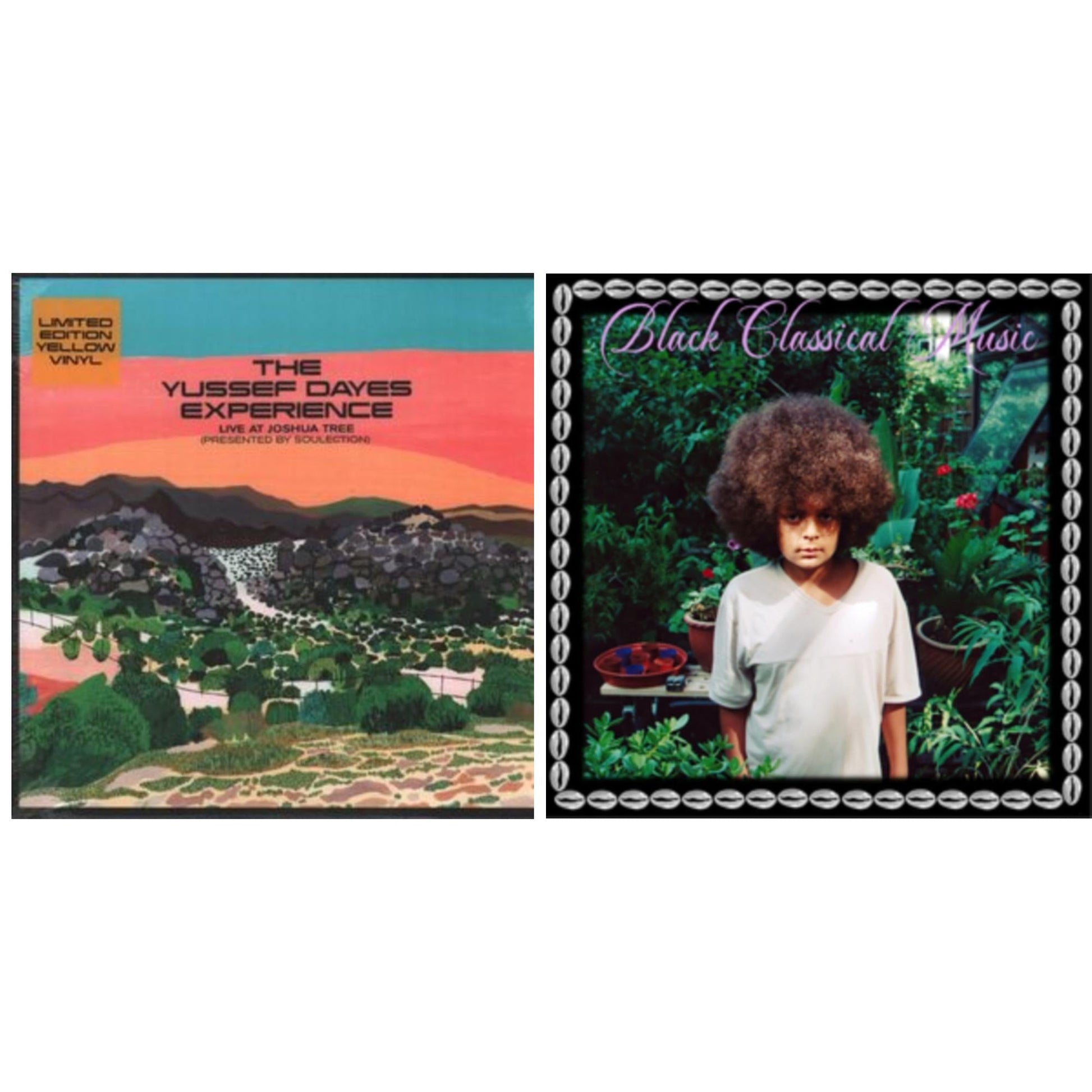 This is a 2 LP Vinyl SKU bundle.
1.This LP Vinyl is brand new.Format: LP VinylMusic Style: Contemporary JazzThis item's title is: Live At Joshua Tree Ep (Yellow LP Vinyl)Artist: Yussef DayesLabel: Cashmere Thoughts RecordingsBarcode: 5054197475344Release Date: 2/9/2024
2.