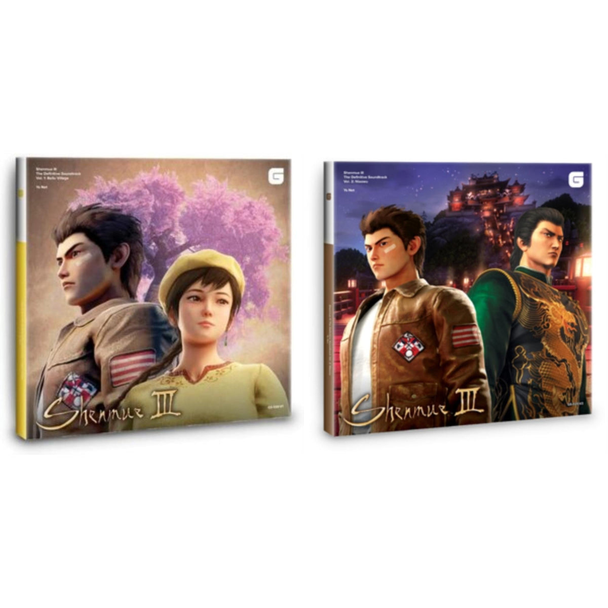 Shenmue Iii - The Definitive Soundtrack Vol. 1: Bailu Village (5LP/Different Color Vinyl/Dl Code) & Shenmue Iii - The Definitive Soundtrack Vol. 2: Niaowu