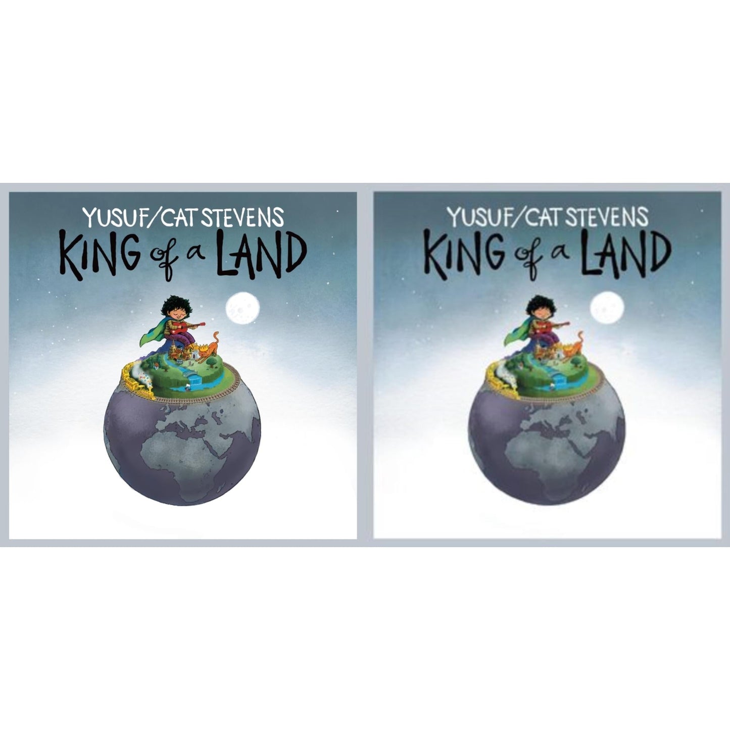 This is a 2 LP Vinyl SKU bundle.
1.This LP Vinyl is brand new.Format: LP VinylMusic Style: Folk RockThis item's title is: King Of A Land (Green LP Vinyl)Artist: Yusuf; Cat StevensLabel: BMGBarcode: 4050538868876Release Date: 6/16/2023
2.This LP Vinyl is brand new.