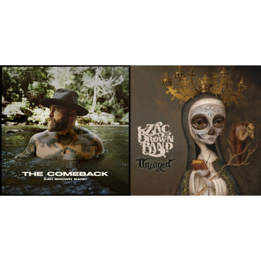 This is a 2 CD SKU bundle.
1.This CD is brand new.Format: CDMusic Style: Drum n BassThis item's title is: ComebackArtist: Zac Band BrownLabel: WARNER MUSIC NASHVILLEBarcode: 093624877462Release Date: 10/15/2021
2.This CD is brand new.