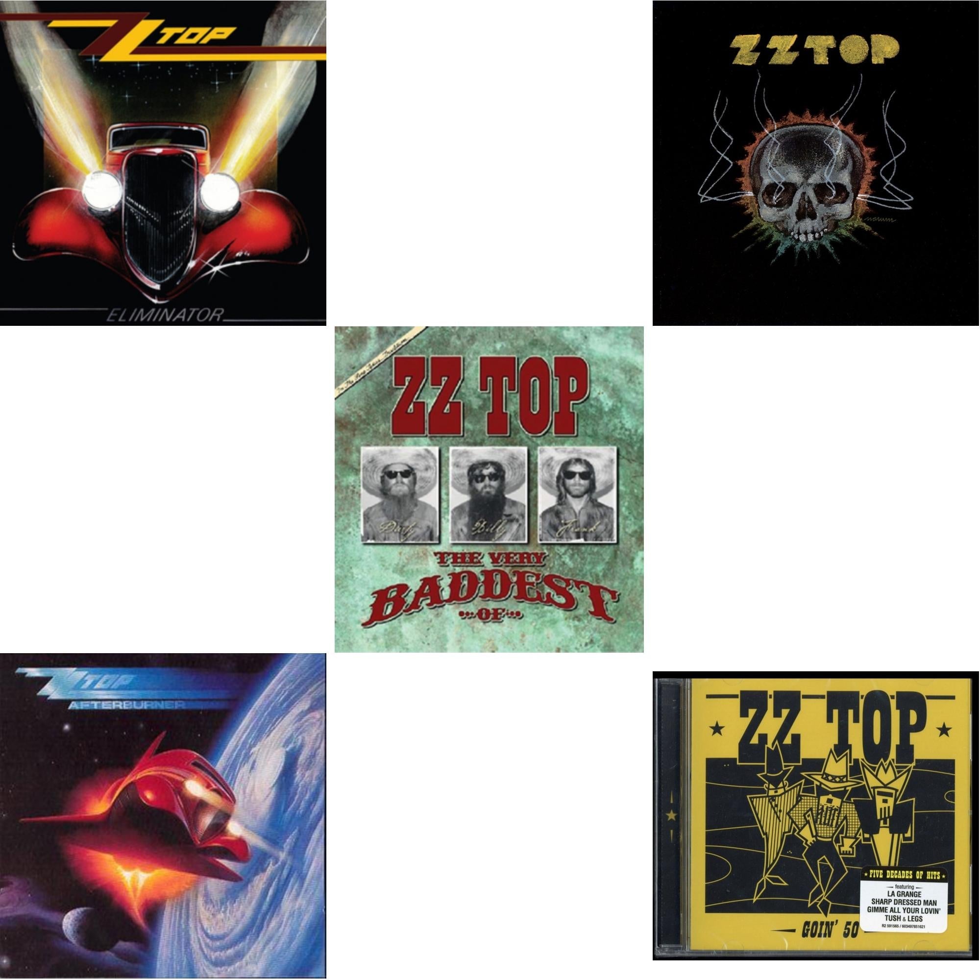 Eliminator & Afterburner & Baddest Of & Deguello & Goin' 50