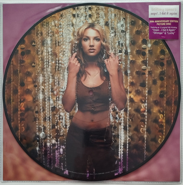 Britney Spears - Oops!... I Did It Again (20Th Anniversary Edition Picture LP Vinyl) & Oops! I Did It Again (Purple LP Vinyl/Import) & Blackout (Orange LP Vinyl/Import) & Britney Jean (Blue Marbled LP Vinyl/Import) & Femme Fatale (Light Grey Marbled