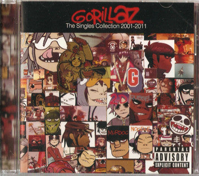 Gorillaz - Demon Days & Plastic Beach & Singles Collection 2001 -  2011 & Gorillaz - CD Bundle
