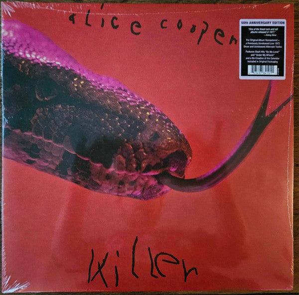 Alice Cooper - Live From The Astroturf (Apricoot LP Vinyl/DVD) & Killer (Expanded & Remastered/3LP)