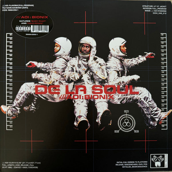 Cabin In The Sky (Opaque Sky Blue LP Vinyl) & De La Soul Is Dead (2LP) & Art Official Intelligence: Mosaic Thump (Remaster) & Aoi: Bionix (Remaster/2LP) & 3 Feet High & Rising (Magenta Vinyl/2LP)