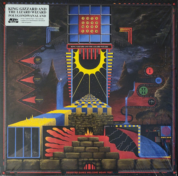 Teenage Gizzard (Fuzz Club Official Bootleg) (Deluxe Edition) & Polygondwanaland & Willoughby's Beach (Tangerine LP Vinyl) & Live In San Francisco '16 (Deluxe/2LP/Fog/Sunburst Vinyl) & K.G. (X)