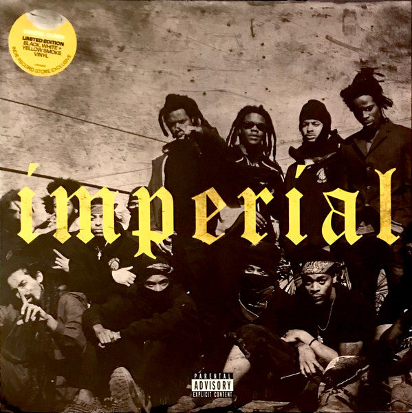 Imperial & Ta13oo (Red Slushie LP Vinyl) & Zuu & Ta13oo & Ta13oo (Red Translucent LP Vinyl) & 32 Zel (Neon Yellow LP Vinyl)